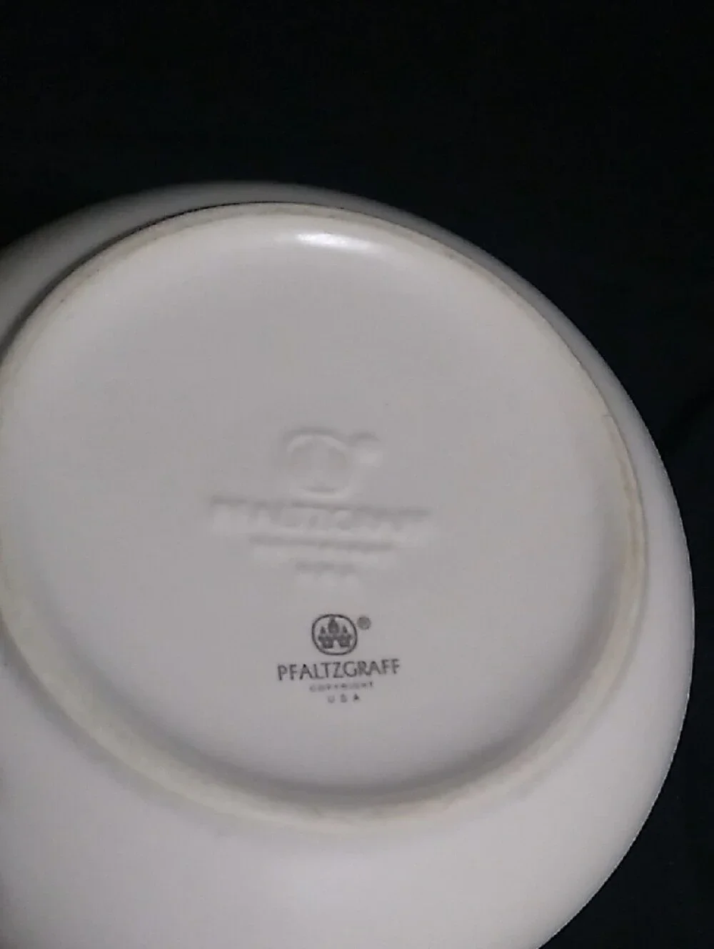 Vintage Pfaltzgraff Tea Rose Stoneware Canister (B9)